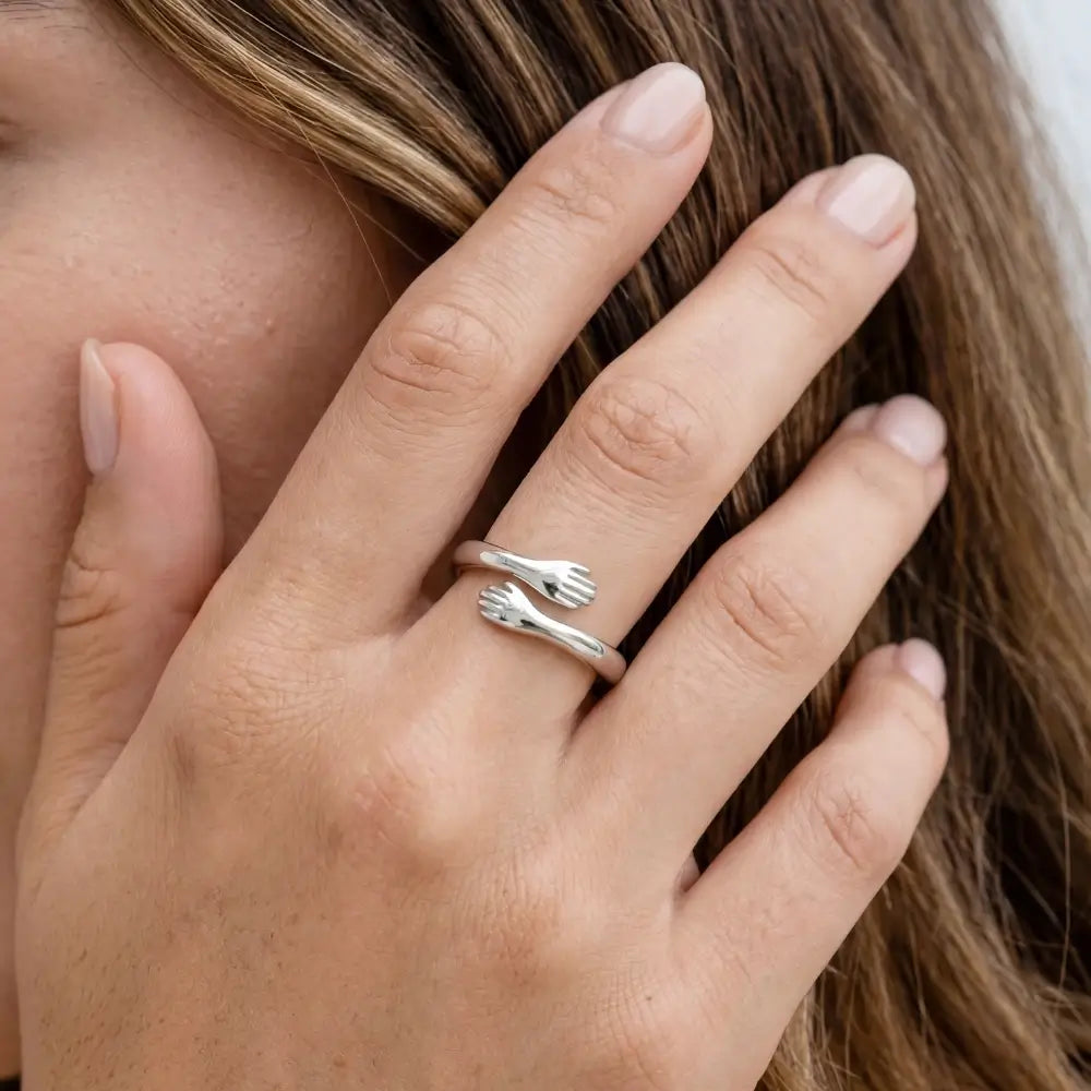 Anello abbraccio Mia Preziosa Figlia Veltene Milano