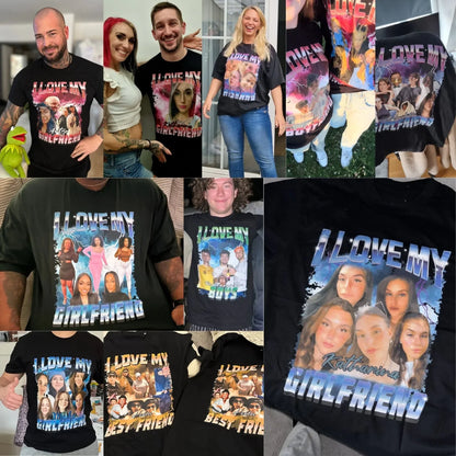 T-shirt personalizzata I Love My Girlfriend Veltene Milano