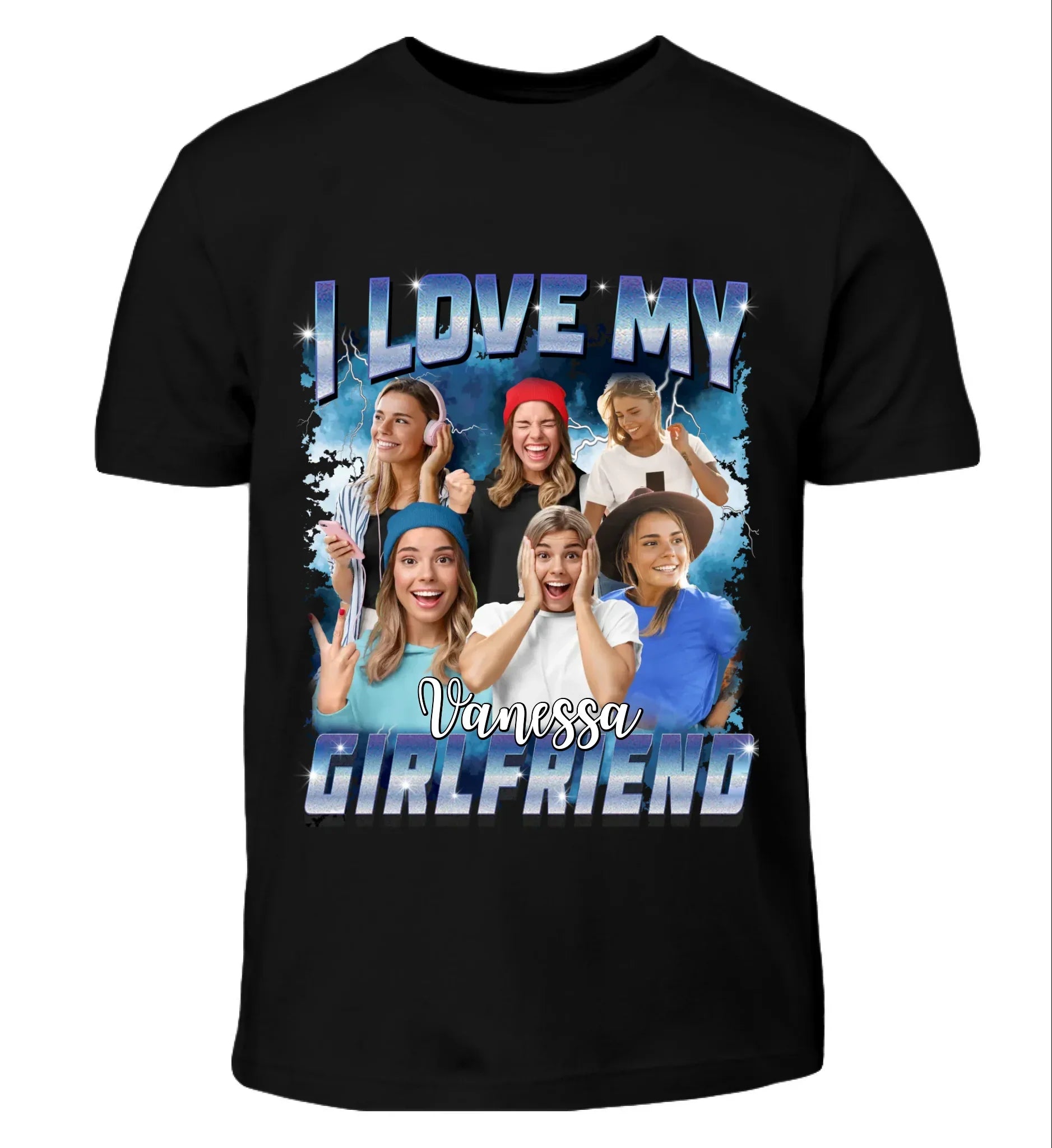 T-shirt personalizzata I Love My Girlfriend Veltene Milano