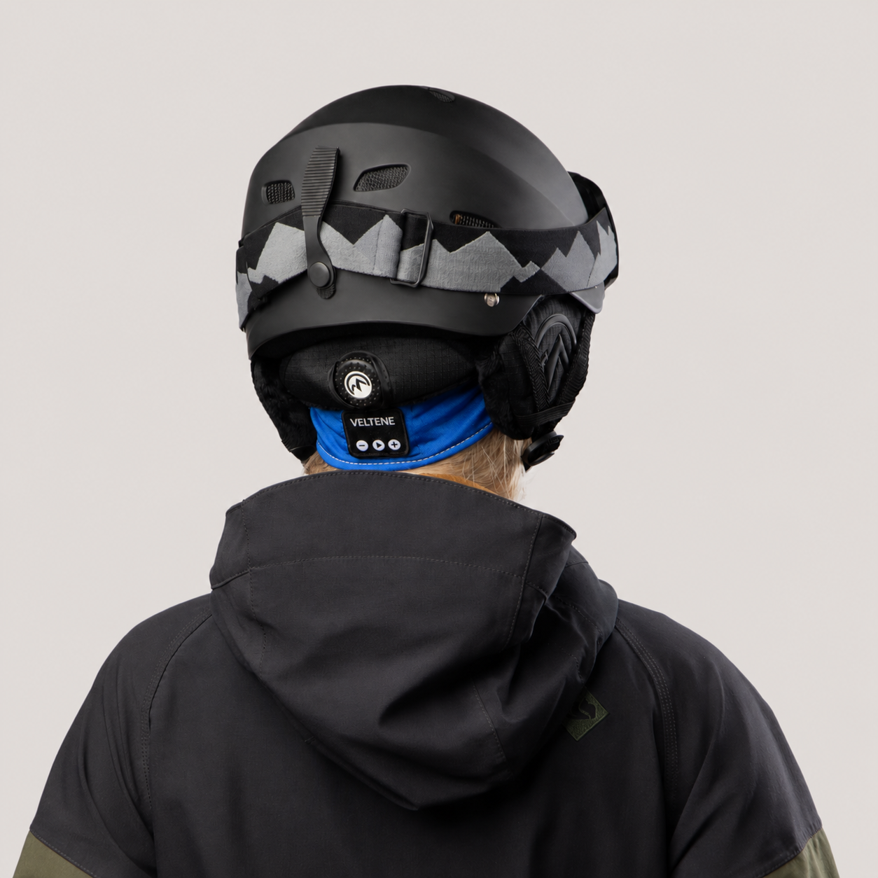Fascia audio Bluetooth VelteneMilano SkiSound colore blu