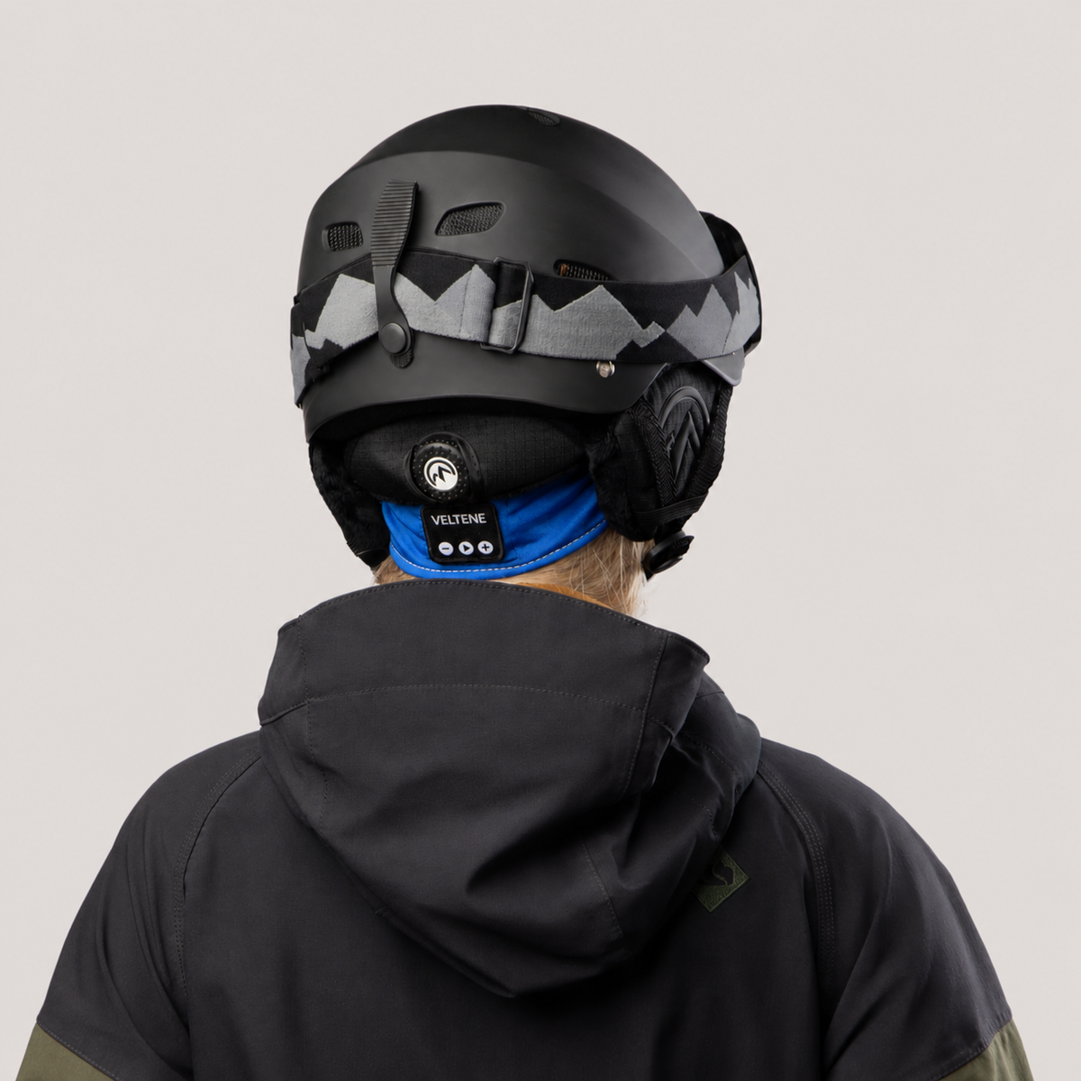 Fascia audio Bluetooth VelteneMilano SkiSound colore blu
