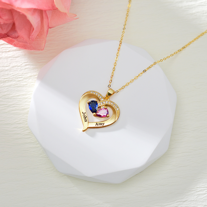 Collana Cuore Eterno Personalizzata — A mia moglie — 4