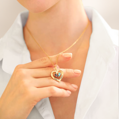 Collana Cuore Eterno Personalizzata — A mia moglie — 2