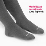 Calze a compressione in bambù - Grigio - Veltene Milano