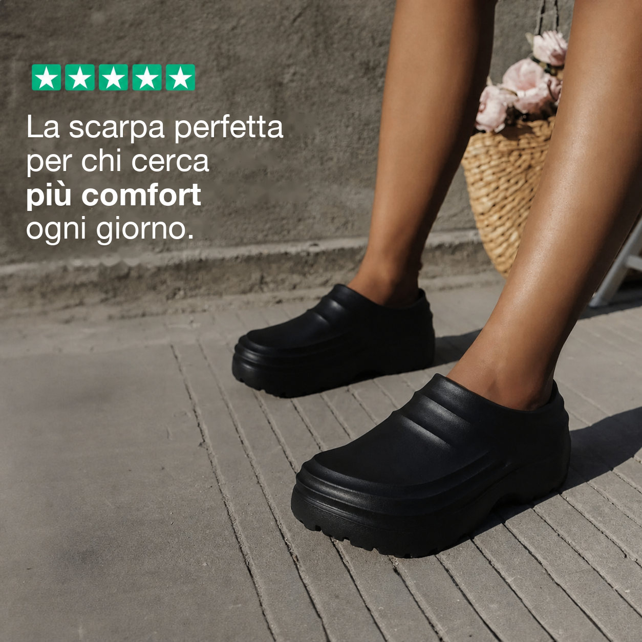 Zoccoli comfort antiscivolo Veltene Milano