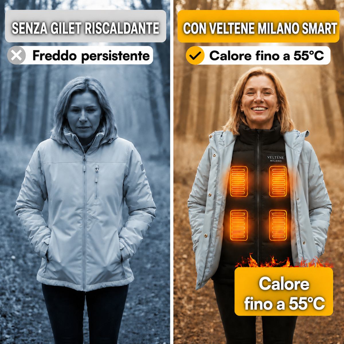 Gilet Riscaldante Veltene Milano Smart — 11